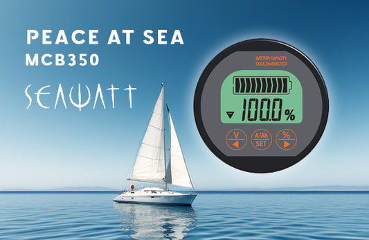 Coulometer - Battery monitor 0-80V 350Ah - SEAWATT