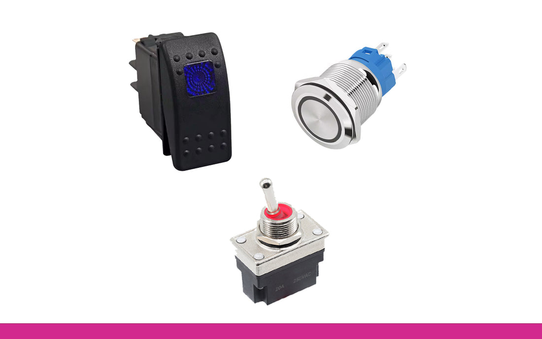 Marine Switches SEAWATT reliable and versatile seaworthy - salt resistance and uv resistant