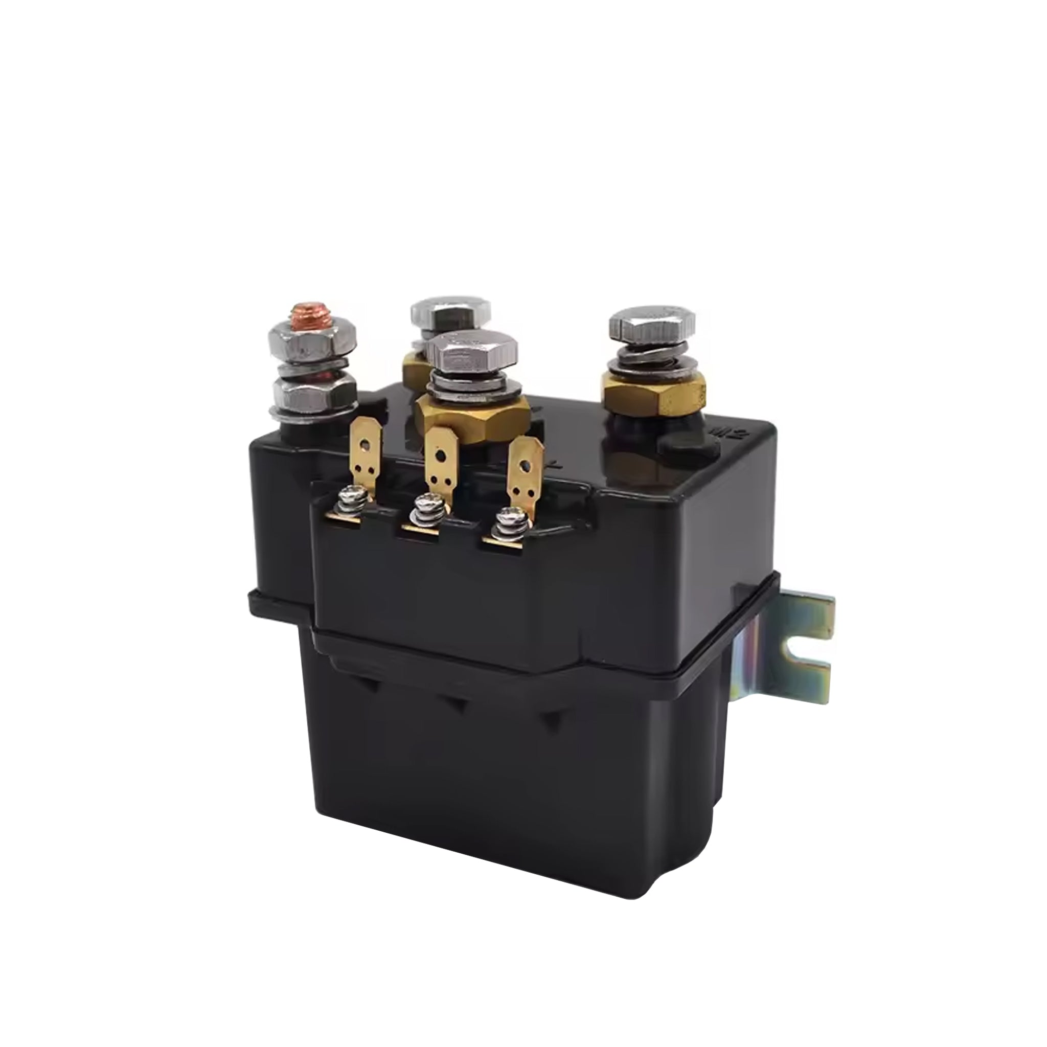 Universal Reverse Relay: 3-Terminal Relay for Electric Motor Control - Ideal for Windlasses, Bow Thrusters, and Boat Capstans. Available in 12V 200A (2000W) and 12V 450A (5000W). Features superior current handling, IP56 protection, and easy installation. Ensures reliable performance in demanding marine environments. SEAWATT dedicated marine supplies  "Relais Inverseur Universel : Relais à 3 Bornes pour le Contrôle des Moteurs Électriques - Idéal pour Guindeaux, Propulseurs d'Étrave et Treuils de Bateau. 